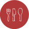 fork, knife, spoon icon